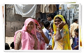 Womens at Pushkar Market