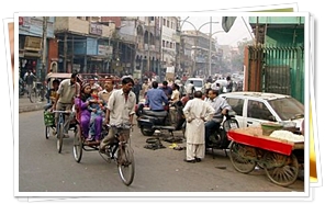Rikshaw Ride at Delhi