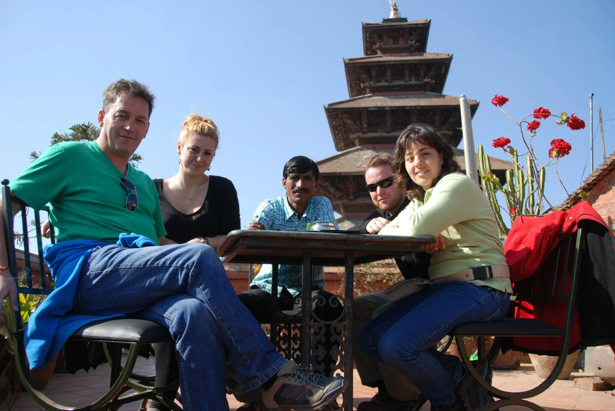 Guest having good time at Kahtmadnu Nepal