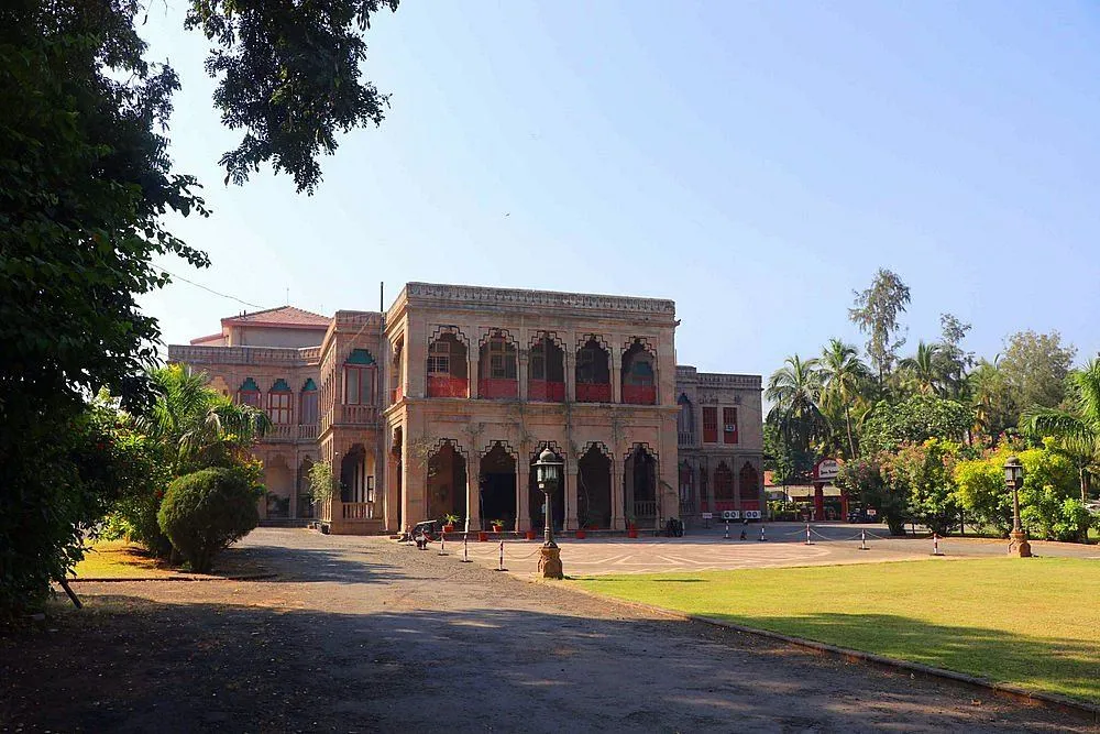 Nilambag Palace, historic royal residence in Bhavnagar, Gujarat