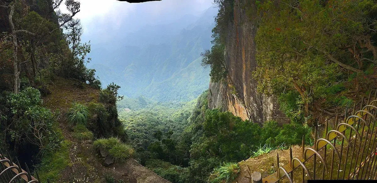 Green Valley View Kodaikanal formerly Suicide Point scenic valley view Tamil Nadu
